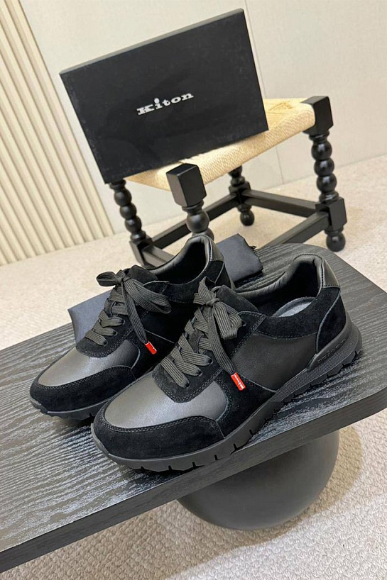 Мужские комбинированные кроссовки Kiton