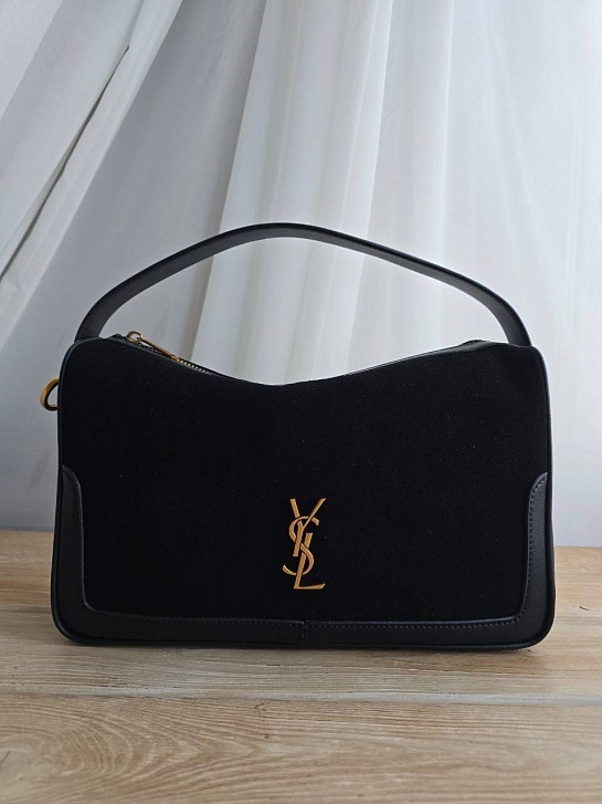 Замшевая сумка Yves Saint Laurent 29x18 см