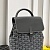 Женский рюкзак Goyard Alpin Mini Premium 23x19x9.5 см - Grey