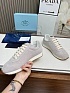 Женские замшевые кроссовки Prada Premium - Grey