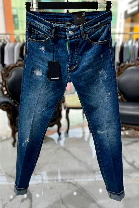 Мужские синие джинсы Dsquared2