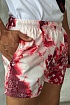 Мужские красные шорты Louis Vuitton monogram bandana
