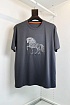 Мужская футболка Hermes horse logo - Grey
