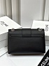 Женская сумка Celine Victorire Medium Premium 21x12x7 см - Black / Silver