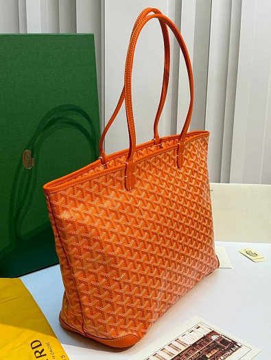Кожаная сумка Goyard Artois premium 31x24x15 см   