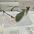 Солнцезащитные очки Versace Aviator - Green / Gold
