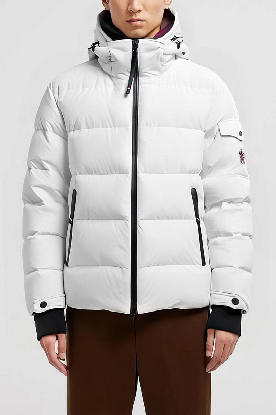 Мужской пуховик Moncler Grenoble - White