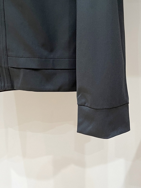 Мужская чёрная ветровка Zegna premium