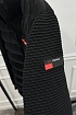 Куртка с вязанными рукавами Prada Linea Rossa - Black