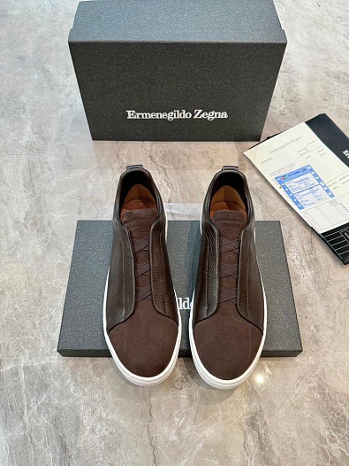 Мужские кроссовки Ermenegildo Zegna Triple Stitch   