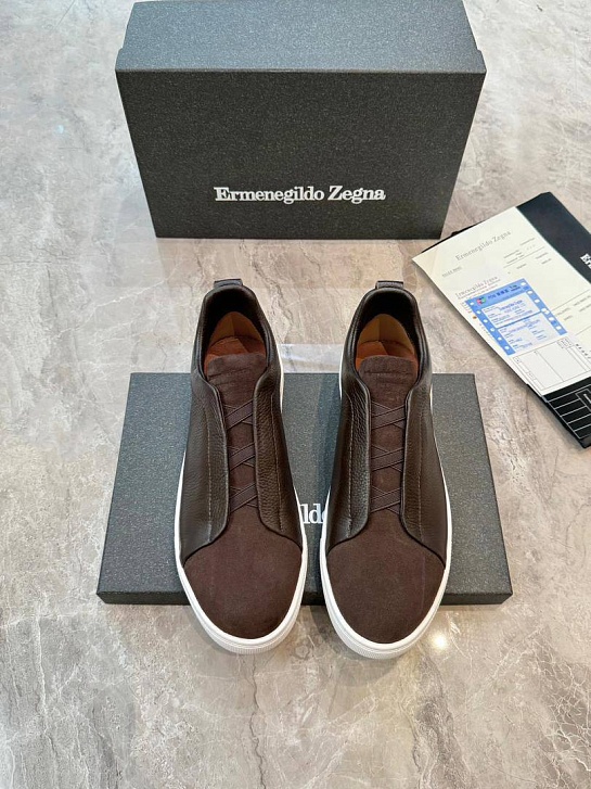 Мужские кроссовки Ermenegildo Zegna Triple Stitch