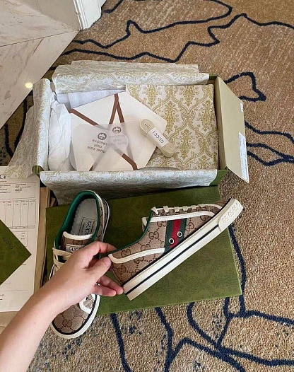 Женские кроссовки Gucci Tennis 1977 premium   