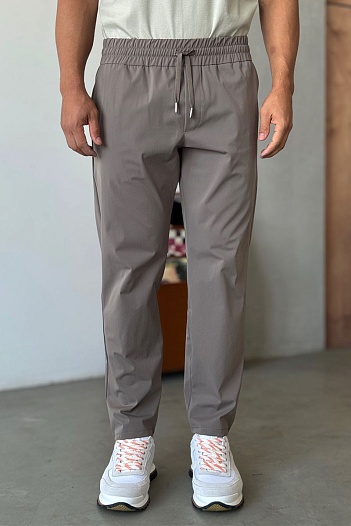 Мужские штаны Prada коричневого цвета   