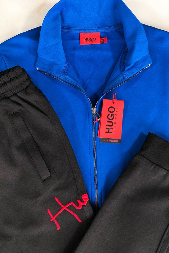 Мужские черные штаны Hugo Boss