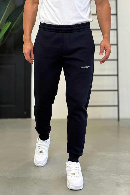 Утеплённые штаны на флисе Armani Exchange