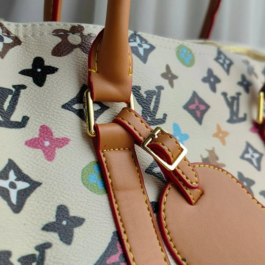 Дорожная сумка Louis Vuitton keep all 50x27 см - White
