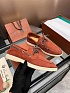 Женские замшевые лоферы Loro Piana premium