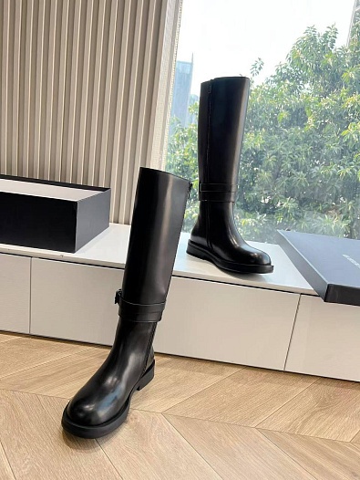 Женские кожаные сапоги трансформеры Ann Demeulemeester Premium   