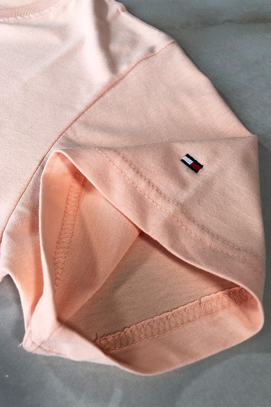 Мужская розовая футболка Tommy Hilfiger