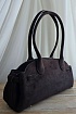 Замшевая сумка Coach 33x16 см