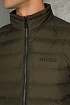 Мужская зелёная куртка Hugo Boss