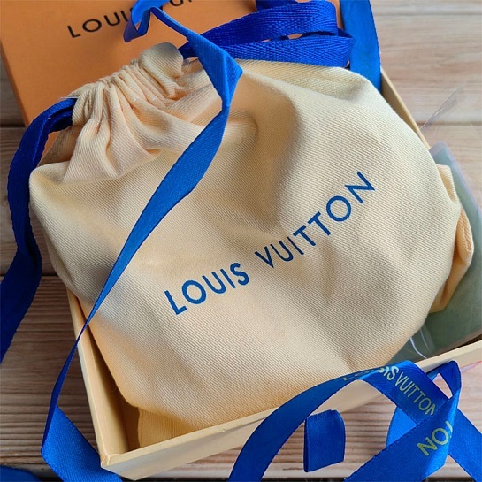 Кожаный ремень Louis Vuitton Monogram Eclipse (ширина 4 см)