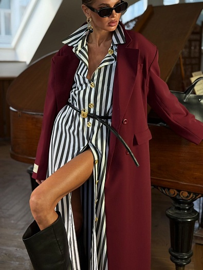 Женское платье с ремнём Schiaparelli   