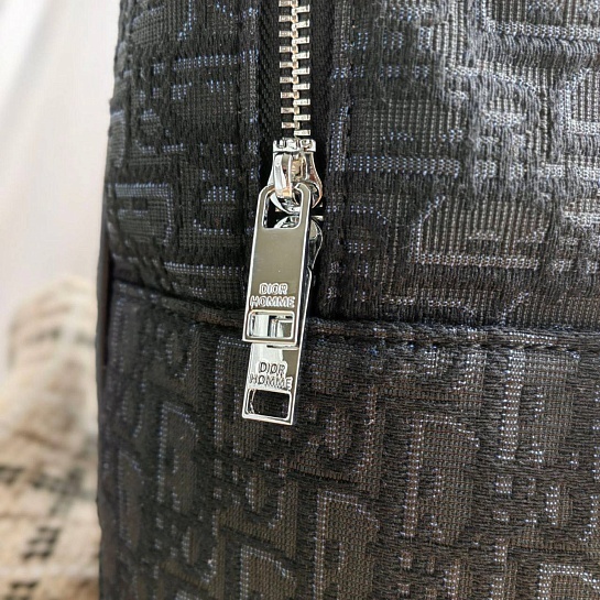 Рюкзак Dior Oblique Jacquard 39x30 см - Black