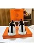 Мужские кроссовки Hermes Depart - Black / White