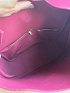 Женская розовая замшевая сумка Yves Saint Laurent 37x29 см