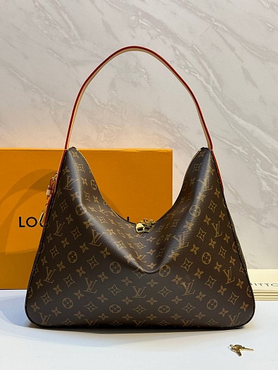 Кожаная сумка Louis Vuitton Slouchy MM Premium 40x29x11 см   