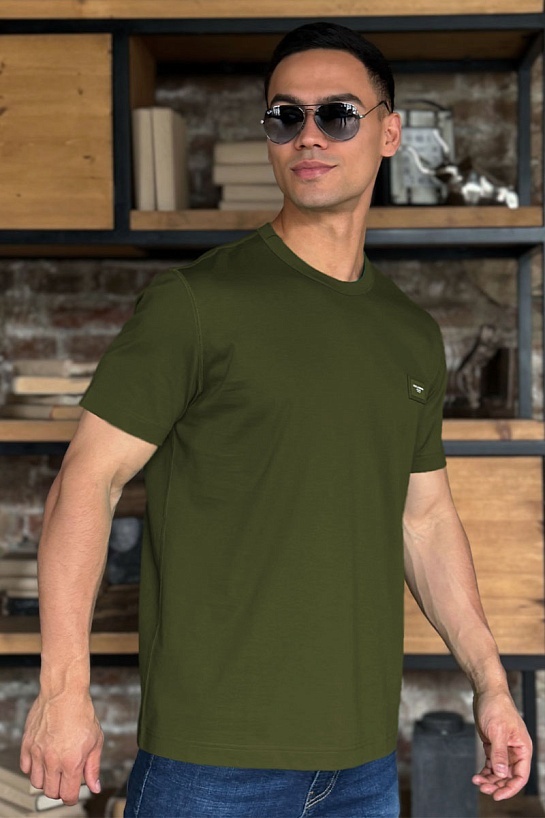 Мужская футболка Dolce & Gabbana Premium - Military Green