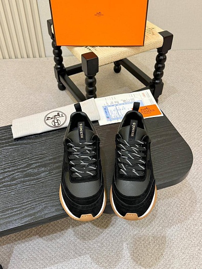 Мужские кроссовки Hermes Jimmy - Black   