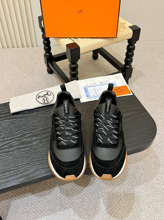 Мужские кроссовки Hermes Jimmy - Black