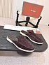 Мужские замшевые шлёпанцы Loro Piana