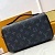 Кожаное портмоне Louis Vuitton Zippy XL premium 22x12x5 см
