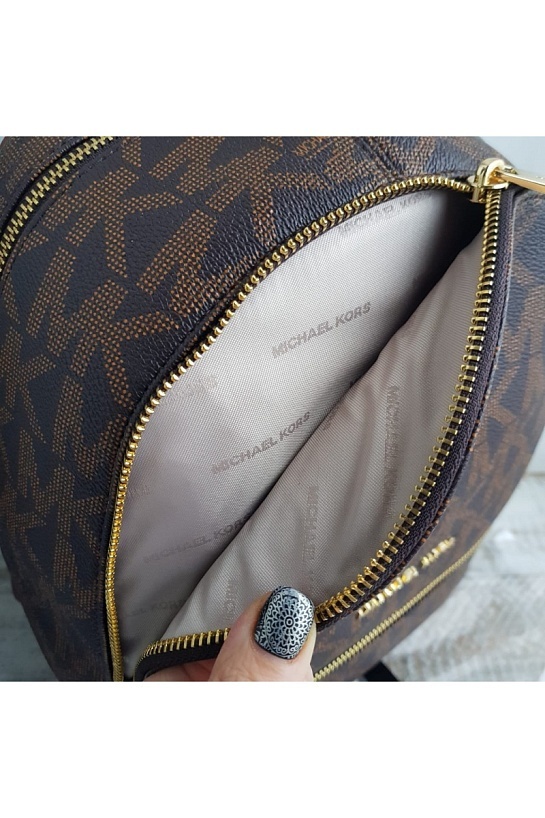 Рюкзак Michael Kors Rhea 32x27 см - Brown