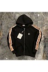 Мужская брендовая кофта Moncler чёрного цвета