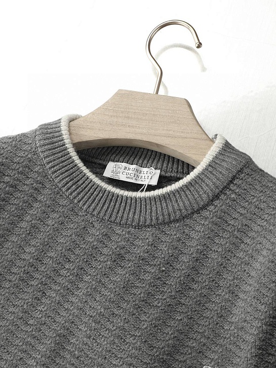 Мужской свитер Brunello Cucinelli premium - Brown