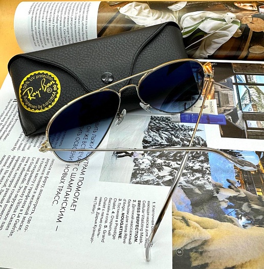 Солнцезащитные очки Ray-Ban Aviator Large Metal   
