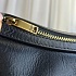 Женская чёрная кожаная сумка Yves Saint Laurent 29x18 см