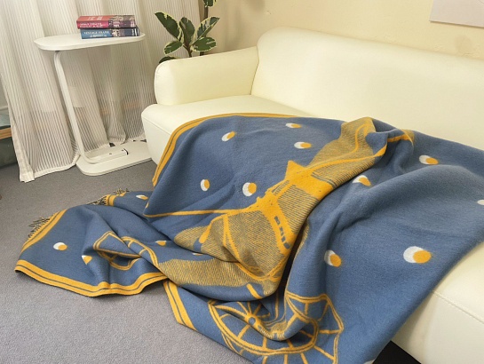 Плед Hermes Cheval Cabriolet premium 145x185 см