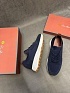 Мужские кроссовки Loro Piana knitted - Navy