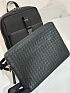 Черный рюкзак Bottega Veneta premium 36x25x15 см