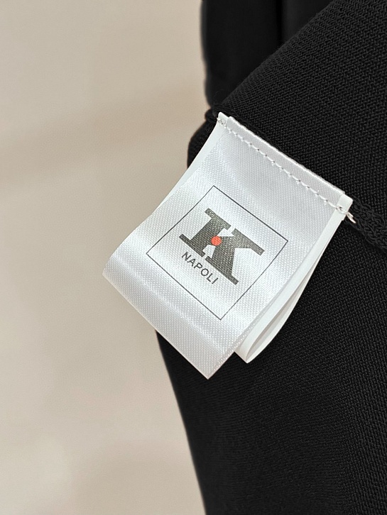 Мужское поло Kiton Premium - Black