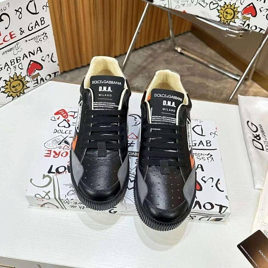 Комбинированные кроссовки Dolce & Gabbana Miami - Black   