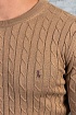 Мужской джемпер Polo Ralph Lauren cable-knit - Brown
