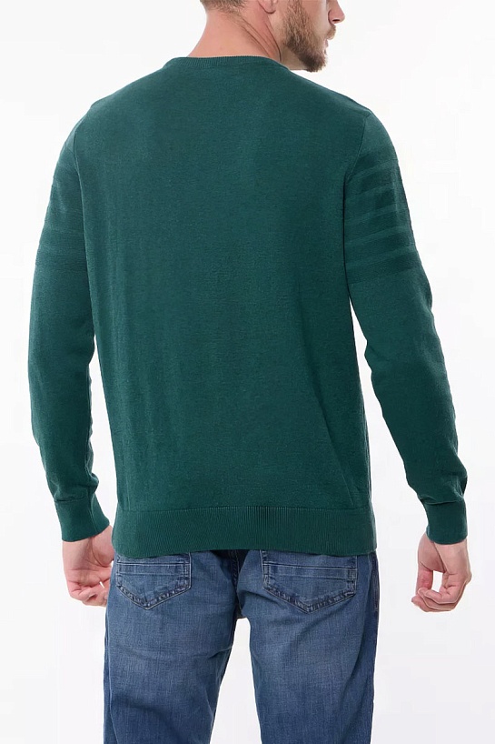 Мужской зелёный джемпер Emporio Armani