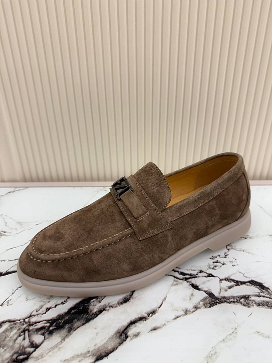 Мужские замшевые лоферы Ermenegildo Zegna