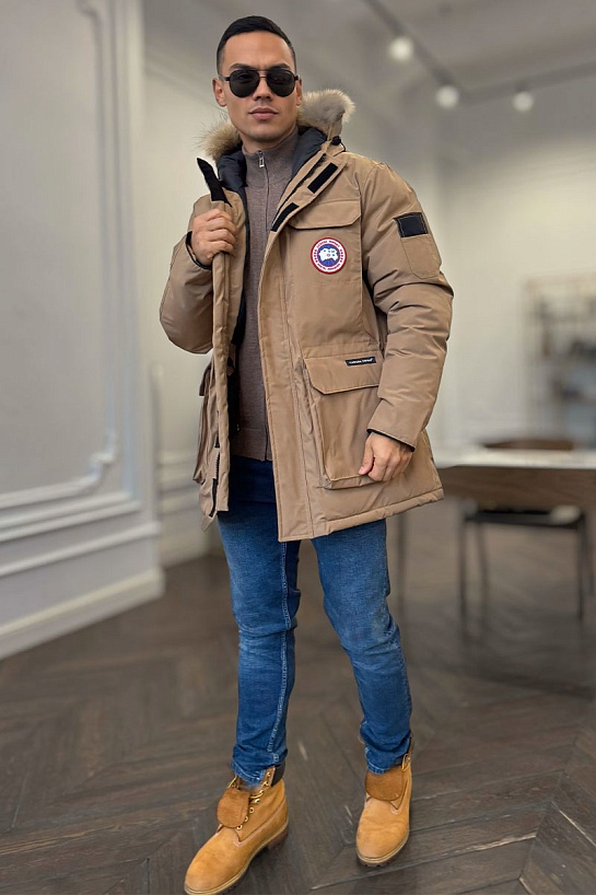 Мужская парка Canada Goose Expedition - Brown
